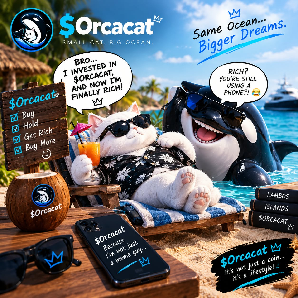 OrcaCat lifestyle banner