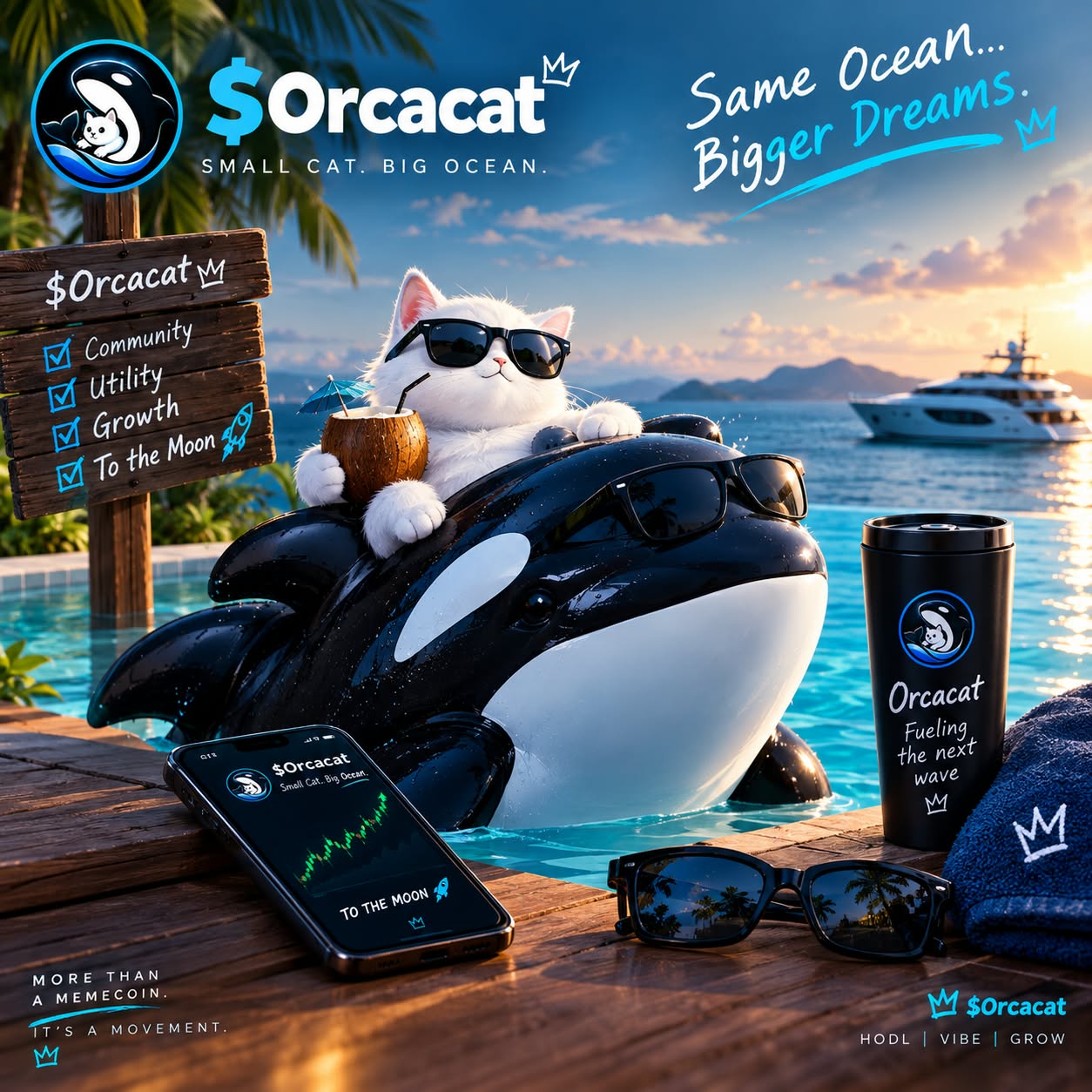 OrcaCat lifestyle banner